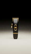 Matte Black Gold Hair Clipper