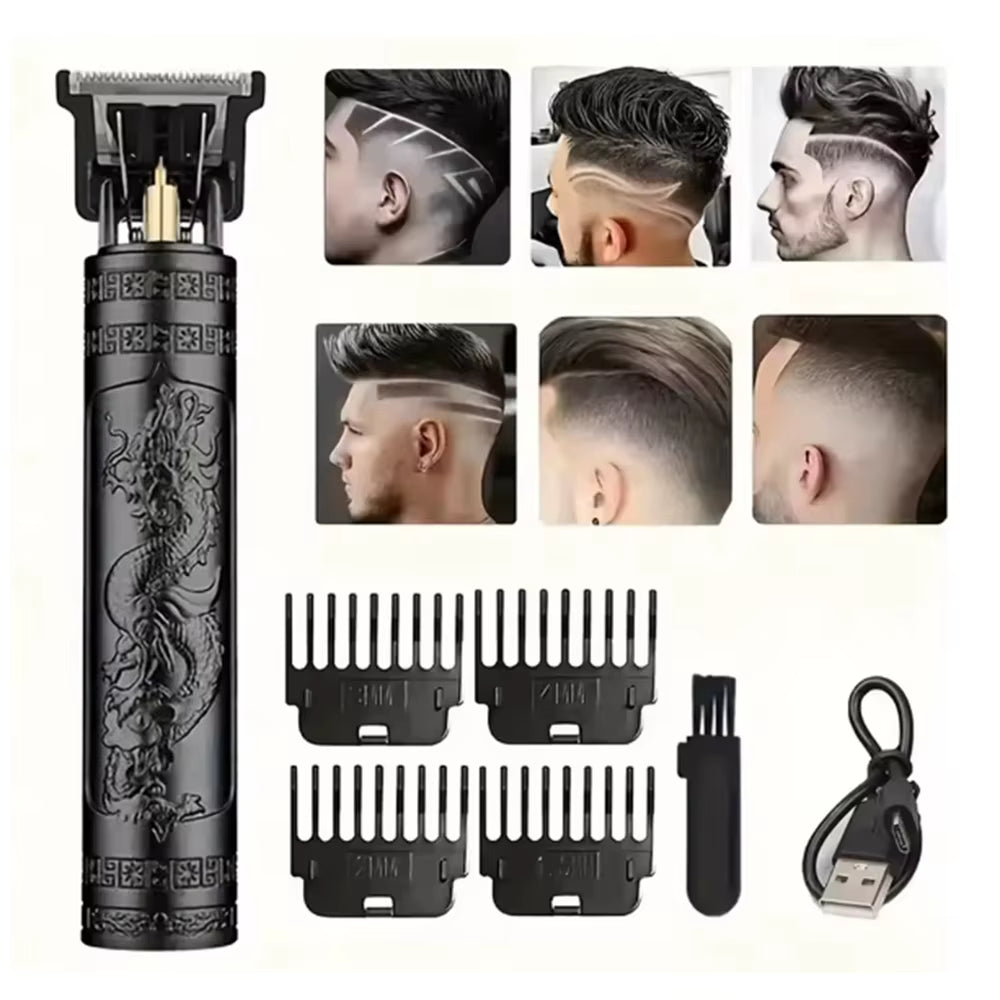 212 Professional Hair Cutter Mans Hair Clipper Set Metal Electric Cordless Hair Trimmer for Barber LCD Display Hair Cutt
