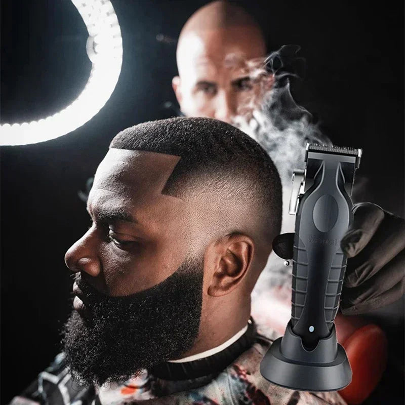 Professional Hair Clipper for Men Adjustable Beard Electric Hair Trimmer Rechargeable Hair Cutting Machine Barber Tool