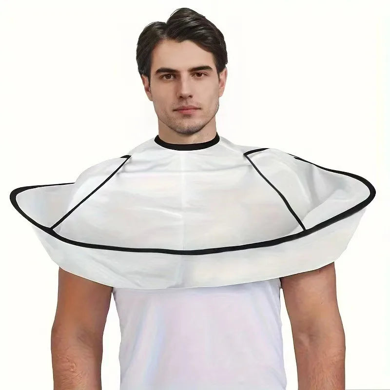 Professional Hairdressing White Hair Styling Apron Breathable Salon Cutting Cape for Hair Coloring for Stylist