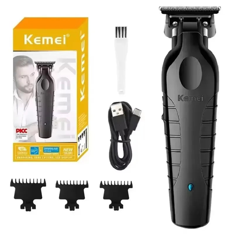 Professional Hair Clipper for Men Adjustable Beard Electric Hair Trimmer Rechargeable Hair Cutting Machine Barber Tool