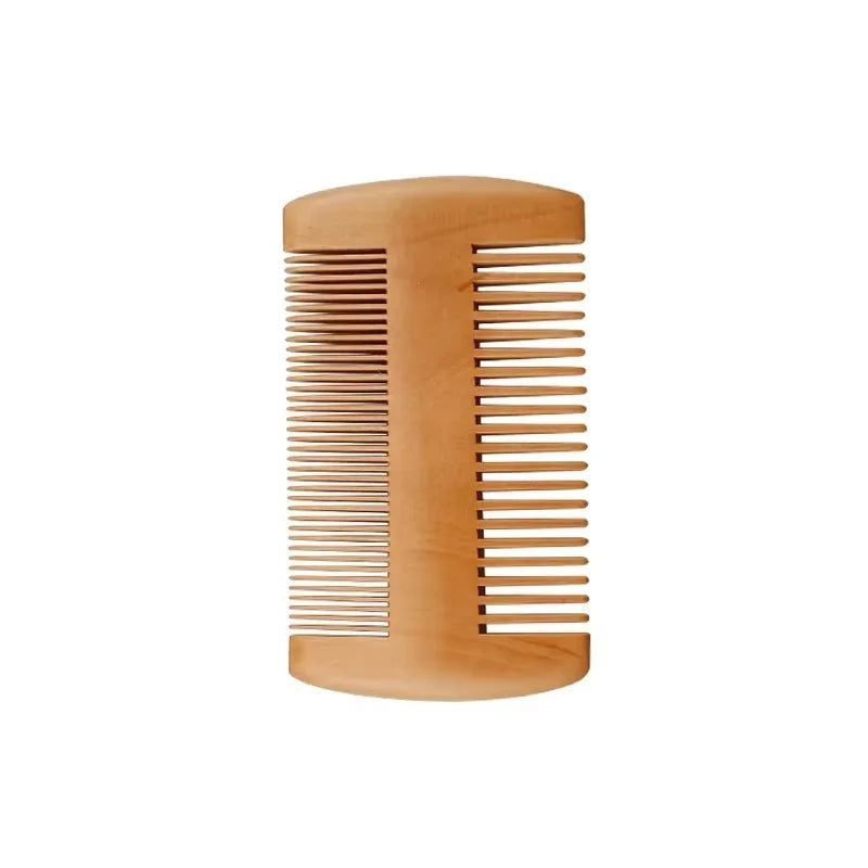 2Pcs/Set Boar Bristle Men'S Shaving Brush Portable Barber Natural Beard Brush for Facial Cleaning Tools Styling Tool