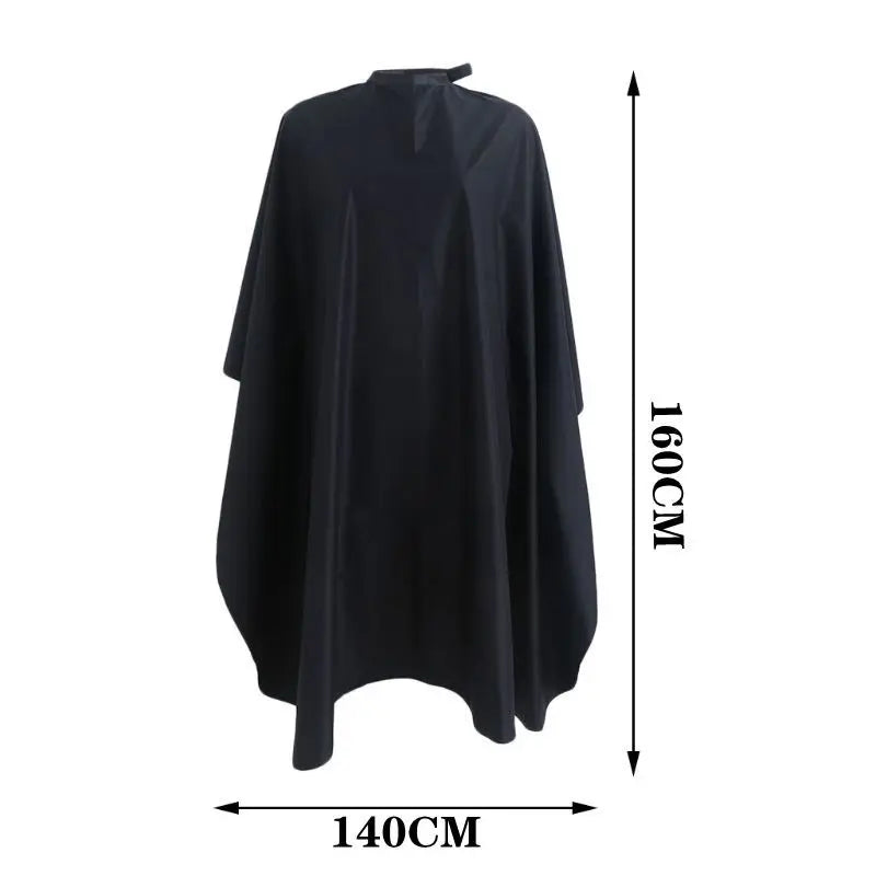 Waterproof Haircut Cover Apron with Custom Logo Dust Proof Styling Cloth for Hairdressers Barber Shop Haircut Cape Colored Hair