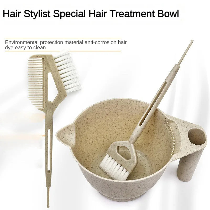 Salon Barber Coloring Mixer Bowl Professional Hairdressing Dyeing Hair Bowls Barbershop Dyeing Mixing Tools Accessories Supply