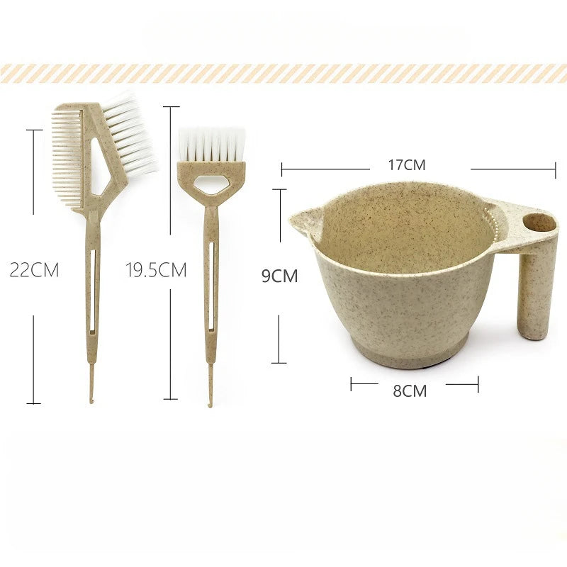 Salon Barber Coloring Mixer Bowl Professional Hairdressing Dyeing Hair Bowls Barbershop Dyeing Mixing Tools Accessories Supply