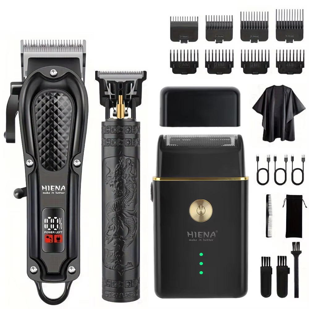 212 Professional Hair Cutter Mans Hair Clipper Set Metal Electric Cordless Hair Trimmer for Barber LCD Display Hair Cutt