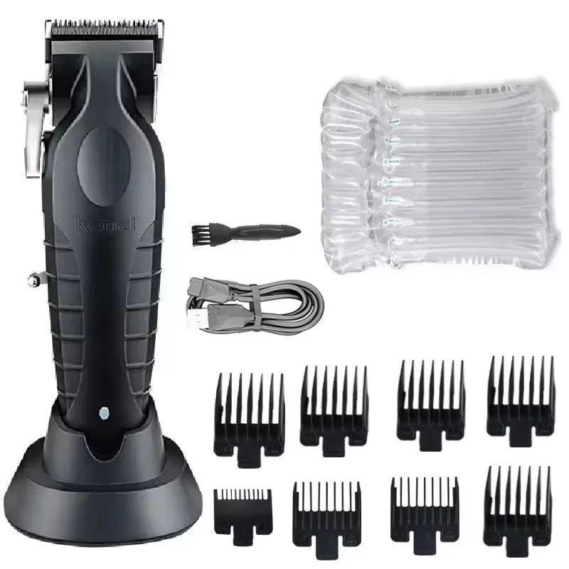Professional Hair Clipper for Men Adjustable Beard Electric Hair Trimmer Rechargeable Hair Cutting Machine Barber Tool
