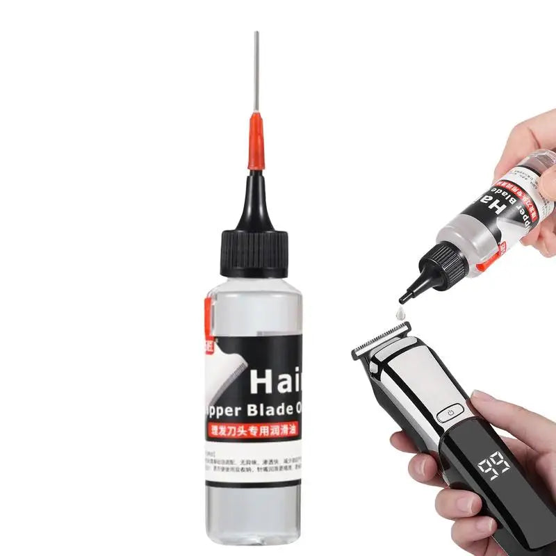 60Ml Electric Clipper Shaver Maintenance Oil Lubricant Hair Trimmer Blade Oil Prevent Rusting Sewing Hair Salon Clipper Oil