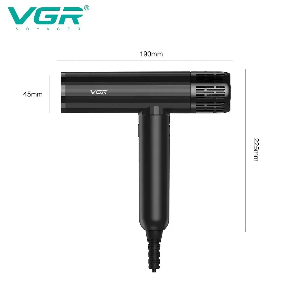 Hair Dryer Professional Air Blower Brushless Motor Hair Dryer Machine 110000 RPM Negative Ion Hair Styling Blow Dryer V-427