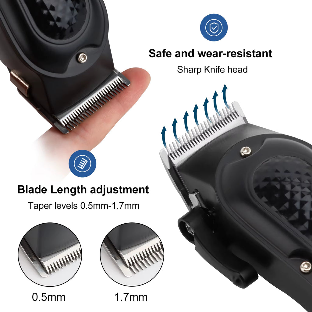 212 Professional Hair Cutter Mans Hair Clipper Set Metal Electric Cordless Hair Trimmer for Barber LCD Display Hair Cutt