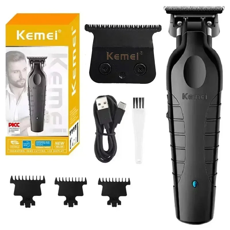 Professional Hair Clipper for Men Adjustable Beard Electric Hair Trimmer Rechargeable Hair Cutting Machine Barber Tool