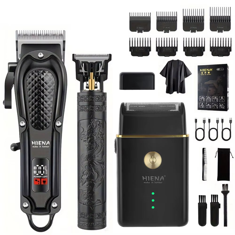 212 Professional Hair Cutter Mans Hair Clipper Set Metal Electric Cordless Hair Trimmer for Barber LCD Display Hair Cutt